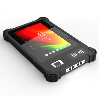 কেনা বায়োমেট্রিক ফিঙ্গারপ্রিন্ট NFC রিডার সহ 3G 4G LTE MTK6765 অক্টা কোর রাগড অ্যান্ড্রয়েড ট্যাবলেট পিসি online manufacture