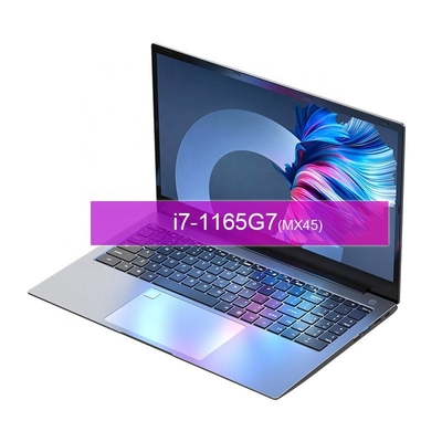 নোটবুক কম্পিউটার I7 1165G7 4.8Ghz MX450 2GB ভিডিও কার্ড অ্যালুমিনিয়াম কেস