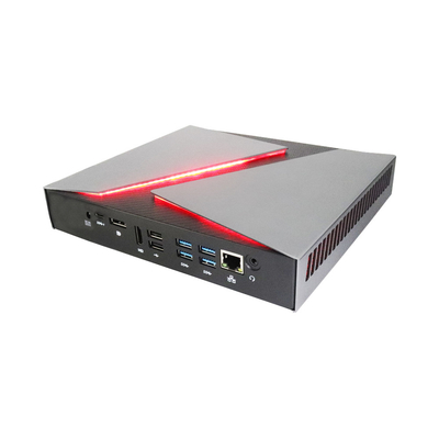 USB 3.0*4,USB 2.0*2 গেমার ইন্ডাস্ট্রিয়াল মিনি পিসি ডেস্কটপ I7 10750H সঙ্গে GTX 1650 4GB গ্রাফিক কার্ড