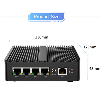 ফ্যানলেস এমবেডেড কম্পিউটার মিনি পিসি N5105 DDR4 সাপোর্ট 4k এইচডি মিনি পিসি হাই-পারফরম্যান্স Win10 ফ্যানলেস মিনি পিসি