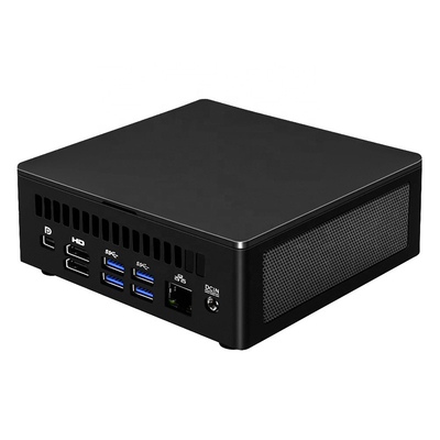 ইন্টেল কোর I7 1165G7 মিনি পিসি কম্পিউটার 8GB 256GB SSD 4*USB 3.0 পোর্ট