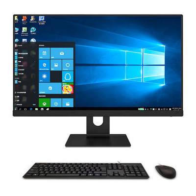 টেন্ডার SSD+HDD-এর জন্য LCD I7 I9 4-11 তম গেমিং AIO ডেস্কটপ কম্পিউটার পিসি কোর