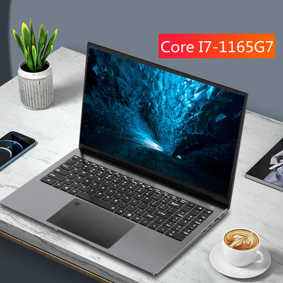 15.6 ইঞ্চি অ্যালুমিনিয়াম কোর I7 Cpu 11gen গেমিং প্রসেসর ল্যাপটপ 8gb Ram Notebook MX450 2GB ভিডিও কার্ড